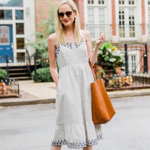 Madewell Dresses & Skirts - RARE SIZE 6!  🧩MADEWELL JARDIN Dress Sz 6 EC